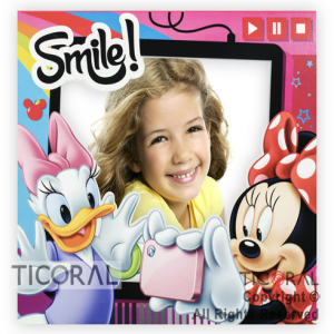 MARCO PARA FOTO ACCESORIO PARA FOTOGRAFIA MINNIE X1